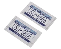 Usukani 3D License Plate Sticker (USU-6666) (2)