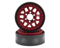 Vanquish KMC 1.9 XD229 Machete V2 Red Anodized Wheels VPS07744