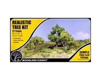 Woodland Scenics Deciduous Tree Kit, 3/4"-3" (21)