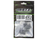 Whitz Racing Products HyperLite AE RC10B74.2 Titanium Upper Screw Kit (Black)