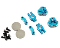 Yeah Racing Aluminum CNC Magnetic Invisible Body Mount (Blue)