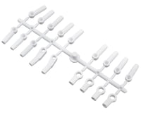 Yokomo Plastic Rod End Set (White)