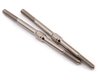 Yokomo 52mm Hard Steel Turnbuckle (2) (Nickel)