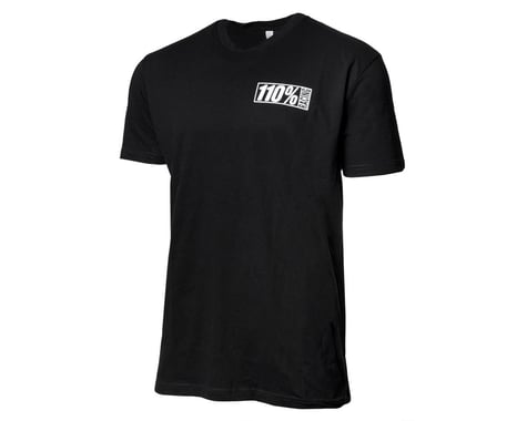 110% Racing Original Logo T-Shirt (Black) (L)