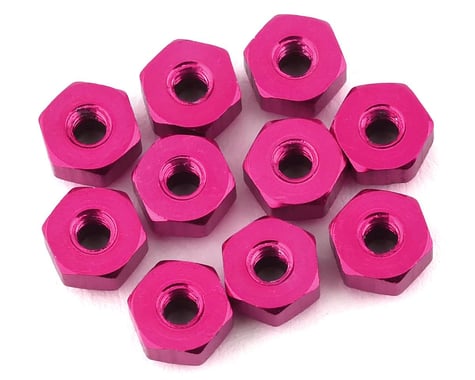 175RC Mini-T 2.0 Aluminum Nut Kit (Pink) (10)