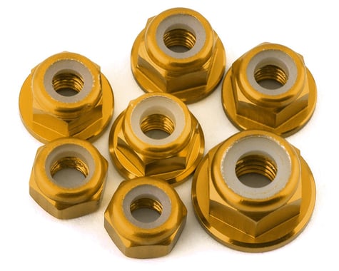 175RC SR10 Aluminum Nut Kit (Gold) (7)