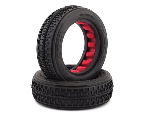 AKA Rebar 2.2" Front 2WD Buggy Tires w/Red Insert (2) (Soft)