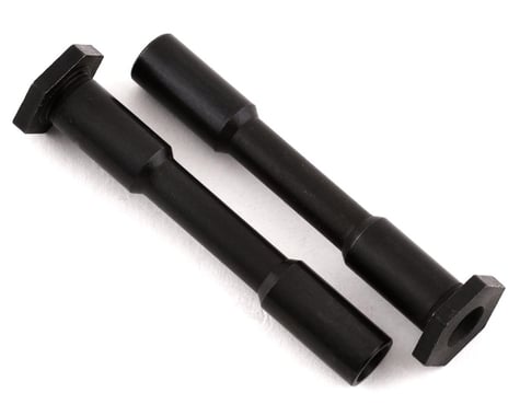 Arrma 6S Typhon/Talion/Outcast Steel Steering Posts (Black) (2)