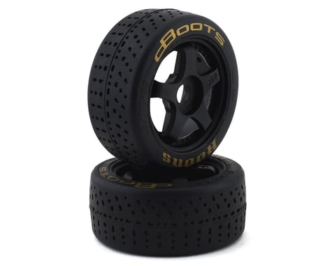 Arrma DBoots Hoons 42/100 2.9 Belted 5-Spoke Pre-mounted Tires (2) (Gold)