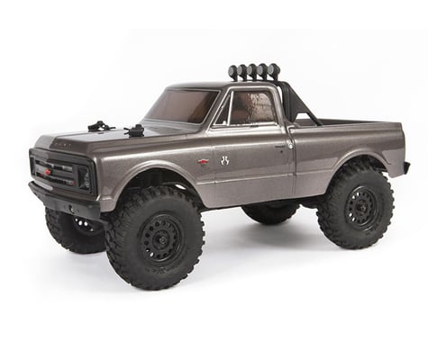 Axial 1/24 SCX24 1967 Chevrolet C10 4WD Truck Brushed RTR (Dark Silver)