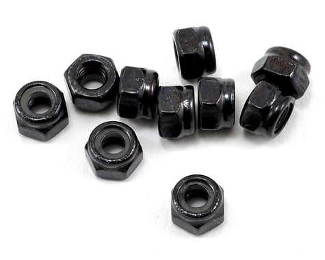 Axial Nylon Locking Hex Nut 4mm Black AXIAX31051