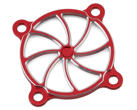 Team Brood 30mm Aluminum Fan Cover (Red)