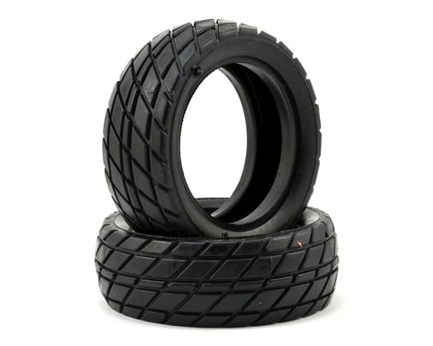 Custom Works Sticker Dirt Oval Front Tires (2) (HB)