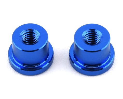 DragRace Concepts Wheelie Bar Bearing Wheel Collars (Blue) (2)