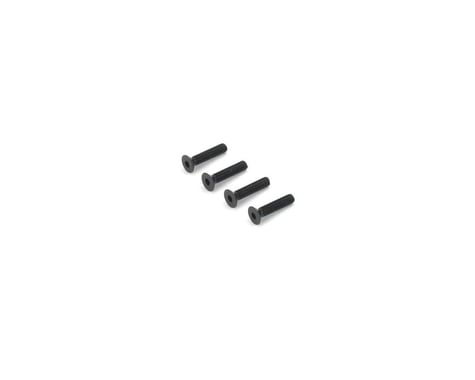 Dubro Flat Head Socket Screws, 3x14mm (4) DUB2289