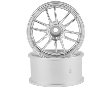 Mikuni Ultimate GL 6-Split Spoke Drift Wheels (Matte Silver) (2) (7mm Offset)