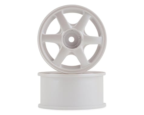 Mikuni Yokohama AVS VS6 6-Spoke Drift Wheels (Pearl White) (2) (7mm Offset)