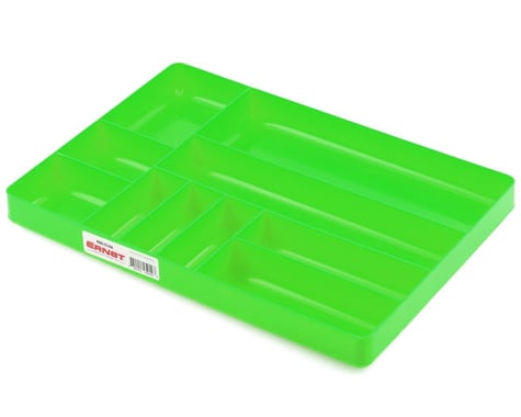 Ernst Manufacturing 10 Compartment Organizer Tray (Green) (11x16")