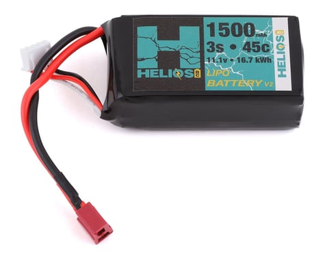 Helios RC 3S 45C LiPo Battery w/Deans Connector (11.1V/1500mAh)