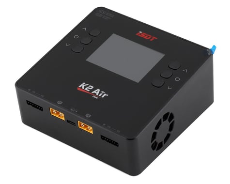 iSDT K2 Air 35A Smart AC/DC Dual Charger (AC200W/DC500W x2)