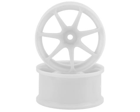 Integra AVS Model T7 High Traction Drift Wheel (White) (2) (5mm Offset)