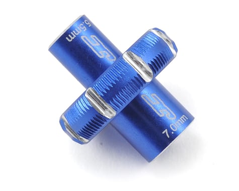 JConcepts 5.5/7.0mm Combo Thumb Wrench Blue JCO25561