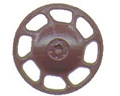 Kadee HO Brake Wheel, Universal/Boxcar Red (8)