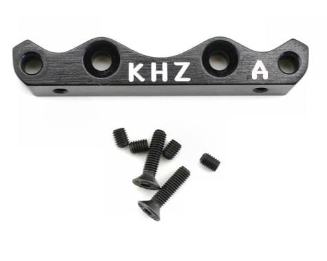 King Headz Kyosho MP777 Front Lower Suspension Holder (A) - Black