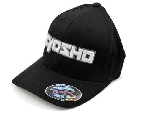 Kyosho "3D" Flexfit Hat (Black) (L/XL)