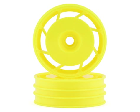 Kyosho Ultima 8D 50mm Front Wheel (Yellow) (2)