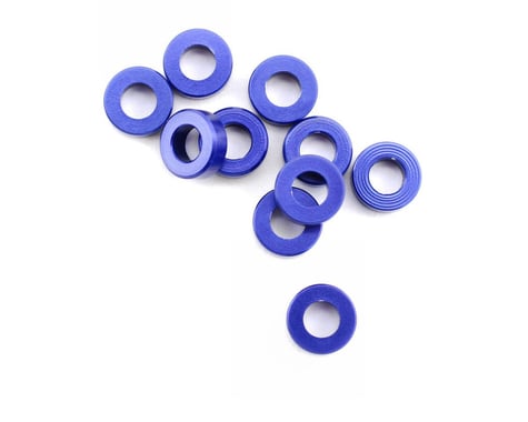 Kyosho 2mm Blue Aluminum Washers (10)