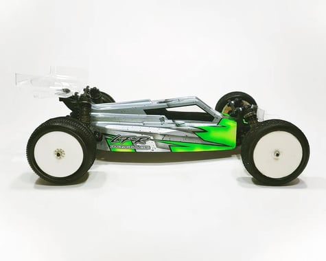 Leadfinger Racing TLR 22 5.0 1/10 Buggy Body w/Tactic Wings (Clear)