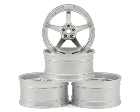 MST GT Wheel Set (Chrome/Matte Silver) (4)