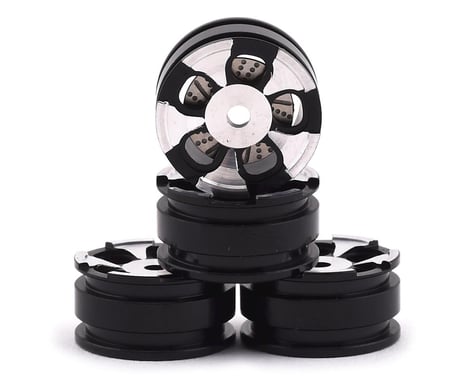 Orlandoo Hunter Aluminum 5 Spoke Wheel Set w/Brake Rotor (Silver) (4)