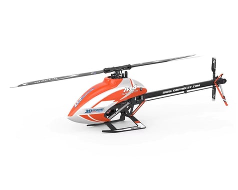 OMPHobby M4 Electric 380 PNP Helicopter Combo Kit (Orange)