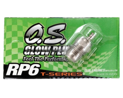 O.S. Engines RP6 Turbo Glow Plug Med On-Road OSM71642060