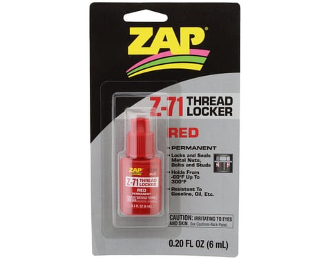 Zap Adhesives Thread Locker PAAPT71