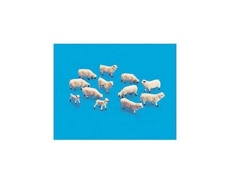 Peco HO Sheep & Lambs (12)