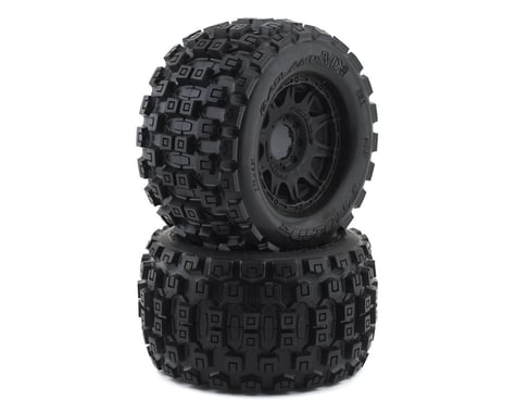 Pro-Line Badlands MX38 3.8" Tire w/Raid 8x32 Wheels Premounts PRO1012710 (M2)