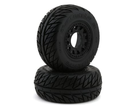 Pro-Line Street Fighter SC 2.2/3.0 Tires w/Raid Wheels (Black) (2) (M2)