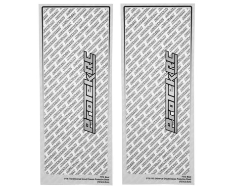 ProTek RC Universal Chassis Protective Sheet (White) (2)