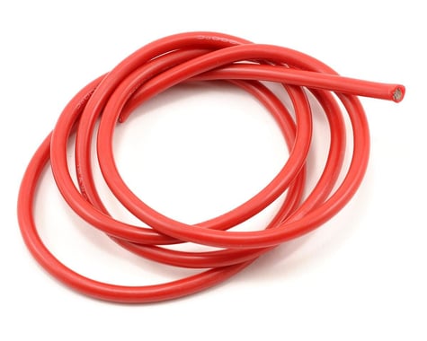 ProTek RC 12awg Red Silicone Hookup Wire (1 Meter)