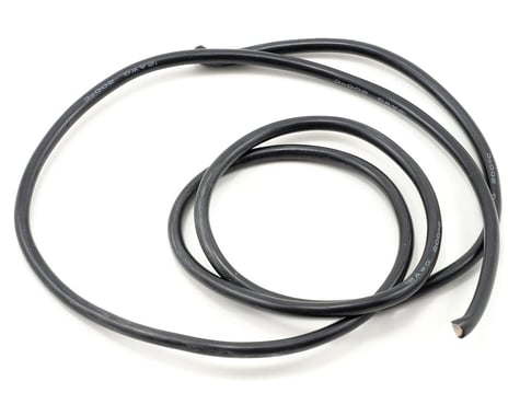 ProTek RC Silicone Hookup Wire (Black) (1 Meter) (12AWG)