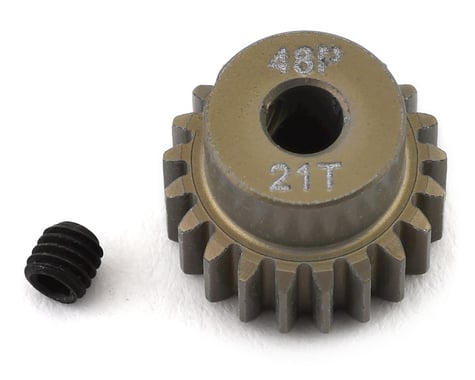 ProTek RC 48P Lightweight Hard Anodized Aluminum Pinion Gear (3.17mm Bore) (21T)