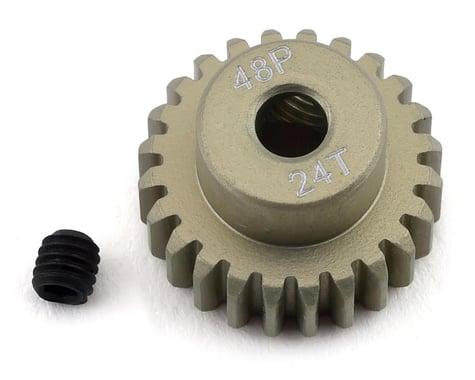 ProTek RC 48P Lightweight Hard Anodized Aluminum Pinion Gear (3.17mm Bore) (24T)
