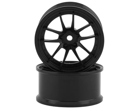 RC Art SSR Reiner Type 10S 5-Split Spoke Drift Wheels (Black) (2) (6mm Offset)