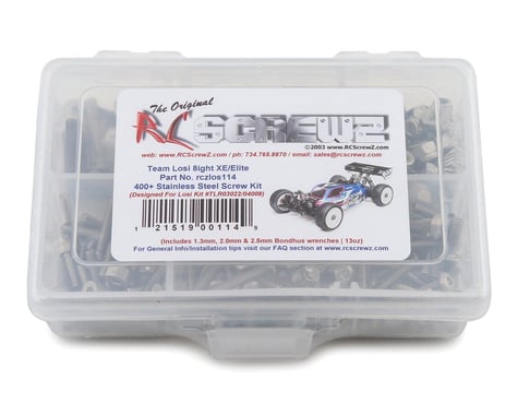RC Screwz Losi 8IGHT XE/Elite Stainless Steel Screw Kit