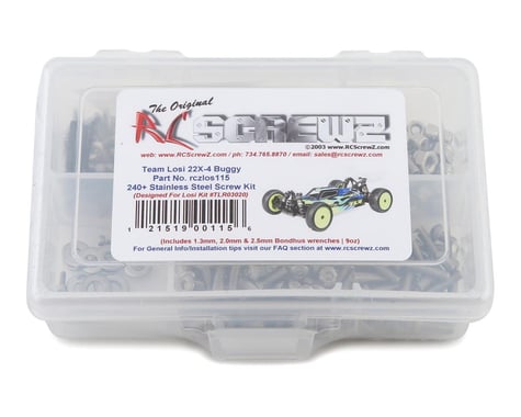 RC Screwz Losi 22X-4 Buggy Stainless Steel Screw Kit