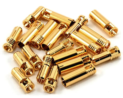 RCPROPLUS 5mm Bullet Connector (10 Sets) (10~12AWG)