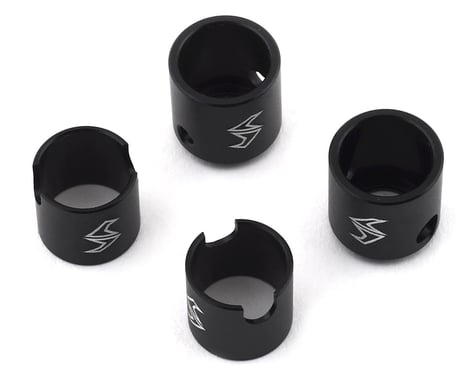 Samix Element Enduro Aluminum Driveshaft Cups (Black) (4)
